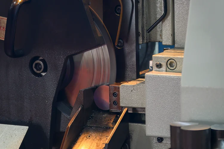 cutoff wheel slicing barstock